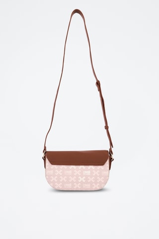 Sac bandoulière Alice - Marron et rose