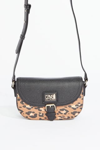 Sac bandoulière Alice - Marron et noir