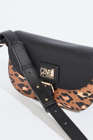 Sac bandoulière Alice - Marron et noir