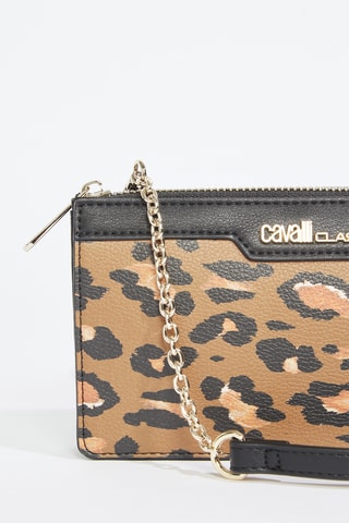 Sac bandoulière Amelia - Noir et camel