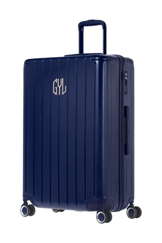 Valise grand volume (L) Intemporelle - Bleu marine - 75 cm - Cadenas TSA