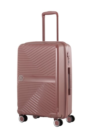 Valise grand volume (L) PP5 - Beige doré - 75 cm - Cadenas TSA