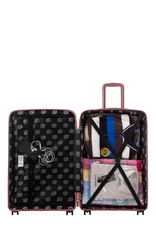 Valise grand volume (L) PP5 - Beige doré - 75 cm - Cadenas TSA