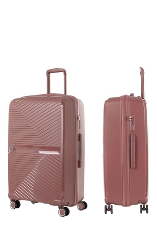 Valise grand volume (L) PP5 - Beige doré - 75 cm - Cadenas TSA