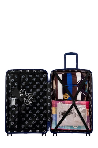 Valise grand volume (L) PP5 - Bleu marine - 75 cm - Cadenas TSA