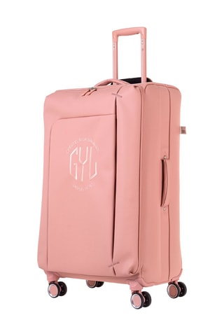 Valise grand volume (L) Evasion - Or rose - 75 cm