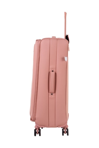Valise grand volume (L) Evasion - Or rose - 75 cm