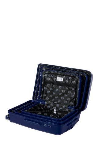 Set de 3 valises (S/M/L) PP5 - Bleu marine - 55/65/75 cm - Cadenas TSA