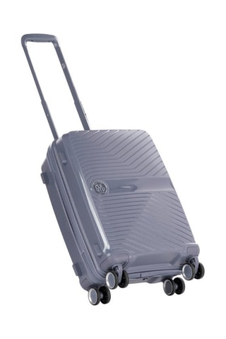 Set de 3 valises (S/M/L) PP5 - Argenté - 55/65/75 cm - Cadenas TSA