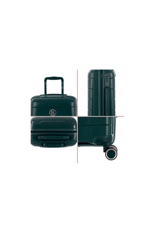 Set de 3 valises (S/M/L) CH3 - Vert foncé - 55/67/76 cm - Cadenas TSA