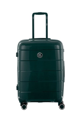 Valise semaine (M) CH3  - Vert foncé - 67 cm - Cadenas TSA