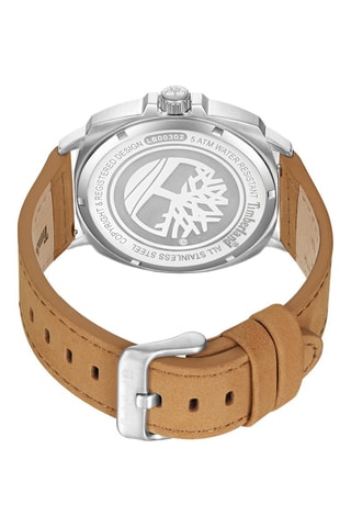 Reloj de piel - Camel y dorado