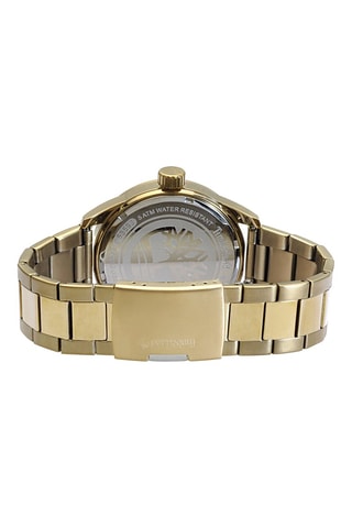 Reloj bañado en oro amarillo