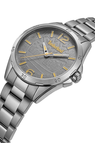 Reloj de cuarzo de acero inoxidable - Plateado