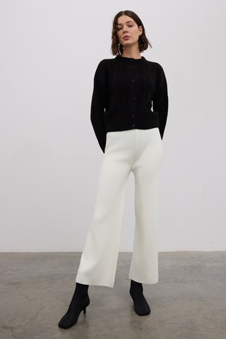 Casaco de malha - Preto