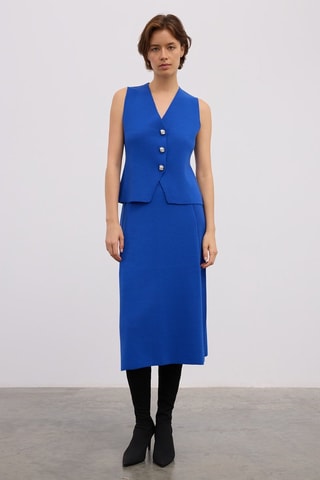 Gilet sans manches - Bleu