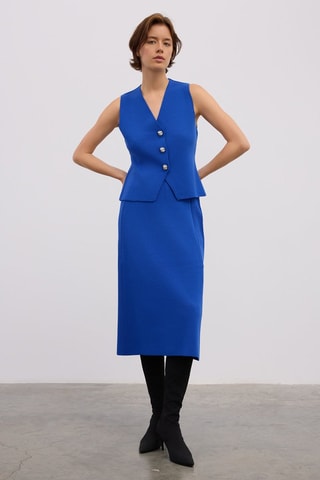 Gilet sans manches - Bleu