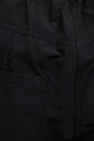 Calças 7/8 de cintura alta - Preto