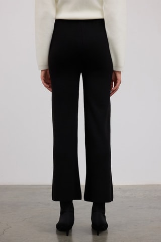 Calças wide legs - Preto