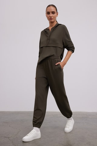 Calças de treino - Caqui