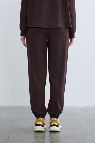 Calças de treino - Castanho