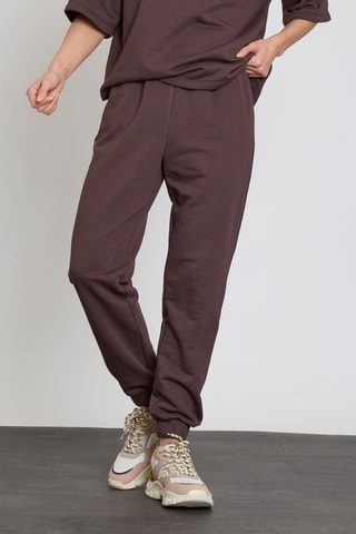 Calças de treino - Castanho