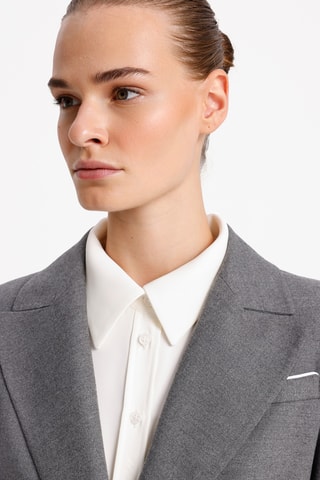 Casaco - Cinzento mesclado