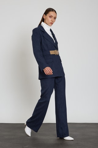 Casaco - Azul-escuro