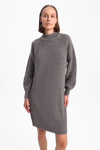 Vestido-camisola - Antracite