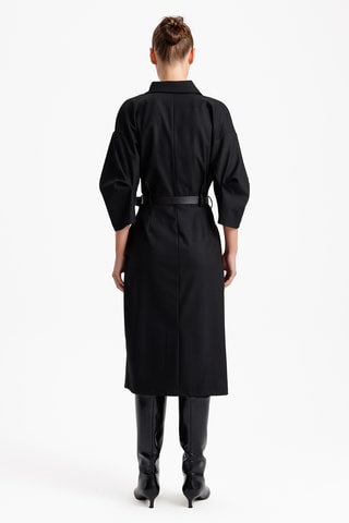 Vestido direito - Preto