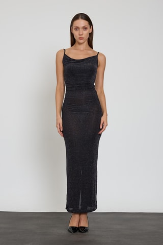 Vestido comprido - Preto