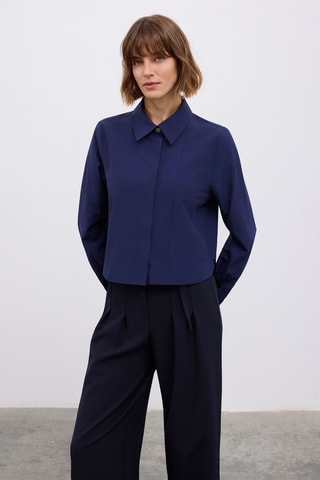 Camisa - Azul-marinho