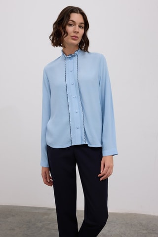 Camisa - Azul-celeste