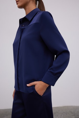 Camisa - Azul-marinho