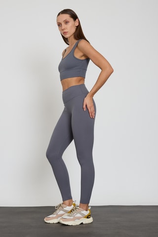 Leggings de cintura subida - Antracite