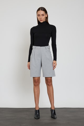 Calções - Cinzento-claro