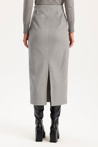 Saia justa - Cinzento