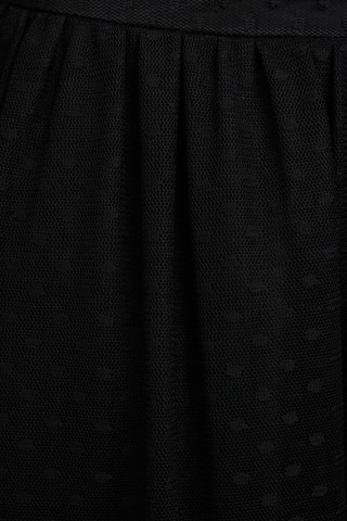 Saia comprida de cintura alta - Preto