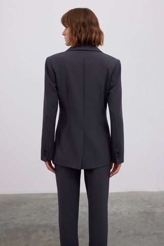 Blazer - Cinzento antracite