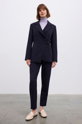 Blazer - Azul-marinho