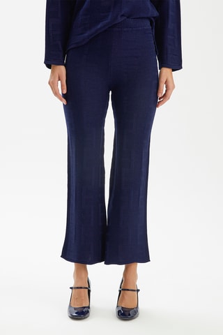 Calças 7/8 - Azul-marinho