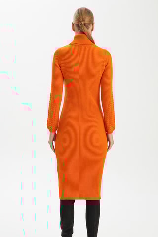 Vestido-camisola - Laranja