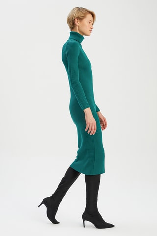 Vestido-camisola - Verde