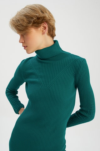 Vestido-camisola - Verde