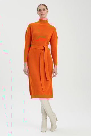 Vestido-camisola - Laranja
