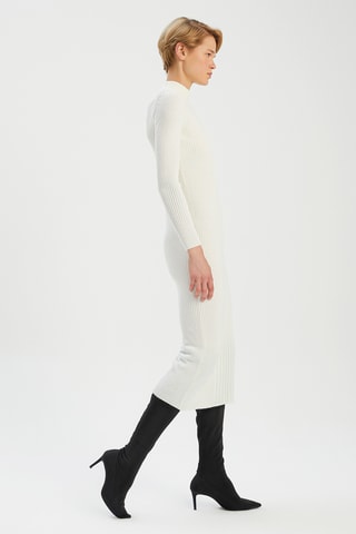 Vestido-camisola - Cru