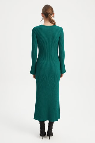 Vestido-camisola - Verde