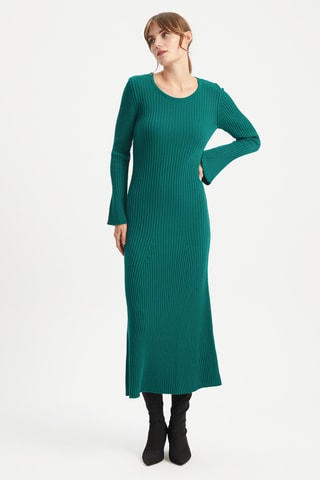 Vestido-camisola - Verde