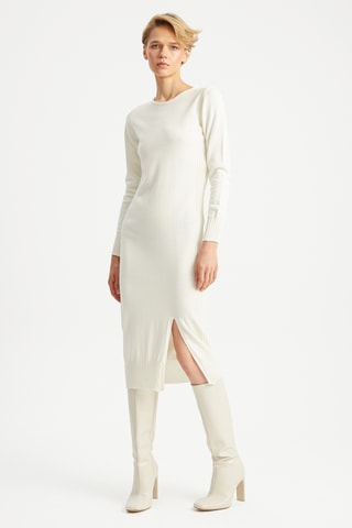 Vestido-camisola - Cru