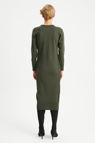 Vestido-camisola - Caqui